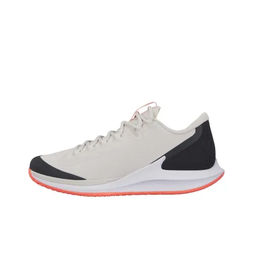 Nike Air Zoom Zero Shock Absorbers Slip-Resistant Low Top Tennis Shoes Men's White Black Найк Эйр Зум Зеро Шок Абсорберз Антислип Низкий Топ Теннис Кроссовки Мужские Белый Черный