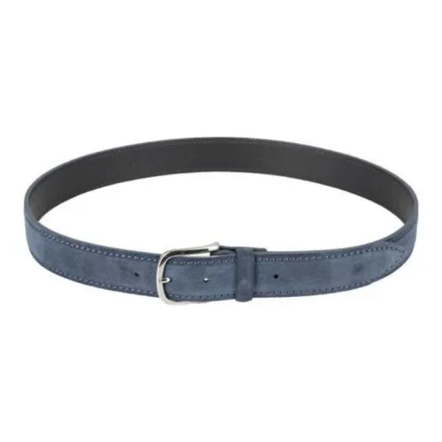 ORCIANI Однотонный дизайн кожаные ремни мужской синий