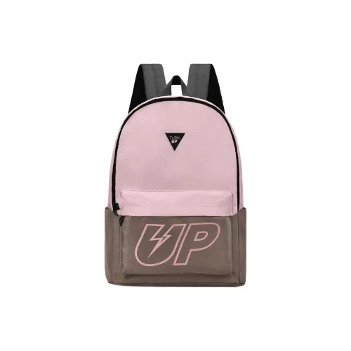 TURN UP Полиэстер Рюкзак Стандартный Унисекс Розовый Коричневый