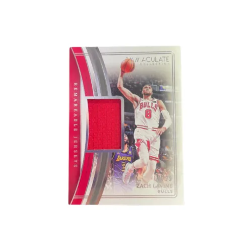 PANINI Зах Лавин 2022 23 Immaculate Быки Игра Вертел Джерси Cut Материал Карта 34 99 Спортивные Карты 1 шт