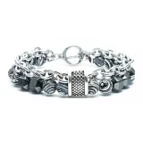 Браслет Hip-Hop с бусинами [Белый]