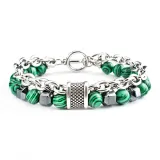 Браслет Hip-Hop с бусинами [Зеленый]