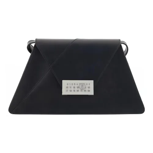 MM6 MAISON MARGIELA Сумка через плечо из коровьей кожи среднего размера женская черная