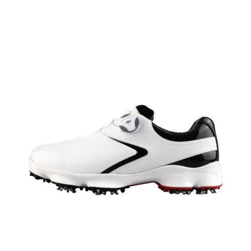 PGM Golf Shoes Низкий Топ Белый Черный Красный Мужской