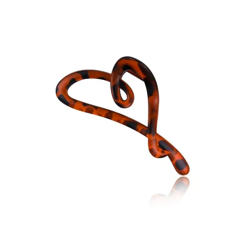 RUHUAMENG Премиум Матовый Коричневый Конский хвост HOLDER Shark GRIPPER