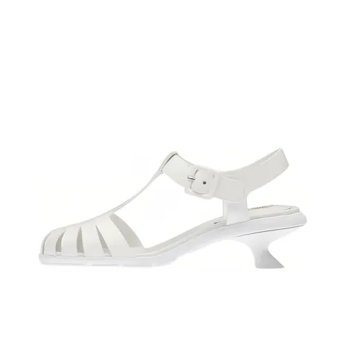 MIU MIU Туфли на высоком каблуке Женские Белые