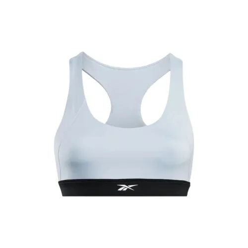 reebok Небесно-голубой Женские Бюстгальтеры