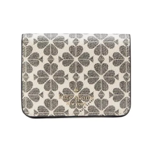 Kate Spade PVC Кошелек Маленький Женский Черный Многоцветный