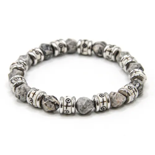 Дракон Li Камень с картой Браслеты Унисекс