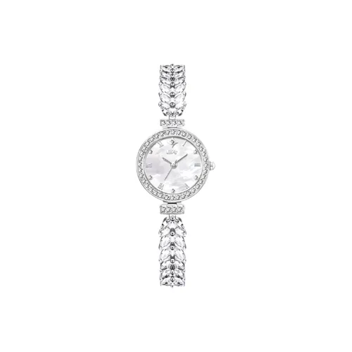 EA Кварцевый механизм Часы Женские Жемчужная раковина Циферблат