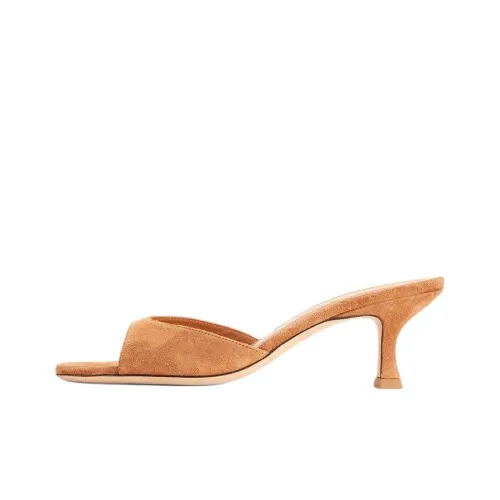 Staud Слипоны 5,5 см Женские Коричневые