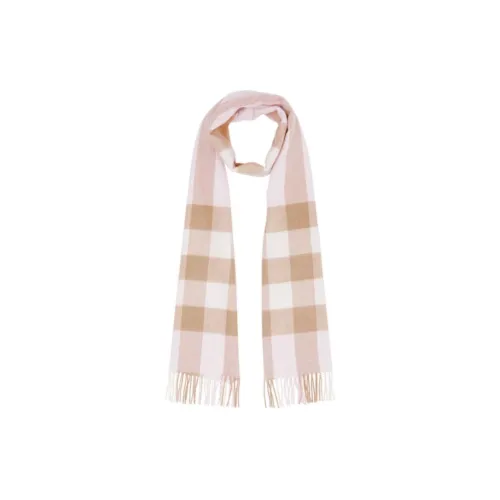 Burberry Кашемир Вязаные Шарфы Унисекс Умбра Розовый