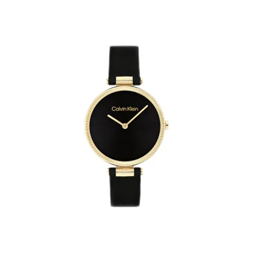 Calvin Klein Women's Watch Кварцевый механизм Черный циферблат