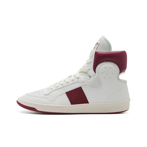 EQUALIZER Винтажные баскетбольные кроссовки High Top Campus Red Unisex