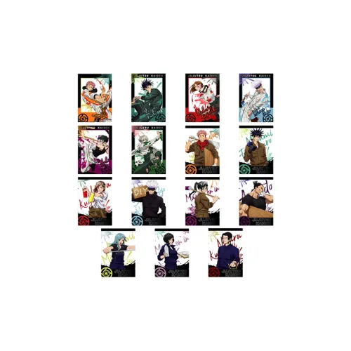 MORE THAN FUN Магическая битва Акрил Polaroid Kokusho Карта Слепые коробки Один Mystery Коробка Целая коробка 8 шт