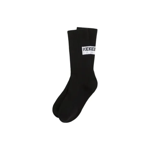 KENZO 1 шт Черные Унисекс MID Носки до икры