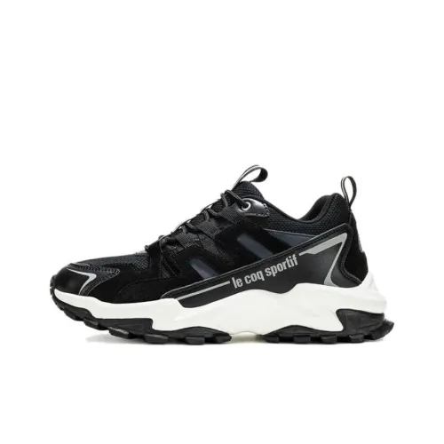 Le Coq Sportif Повседневный Низкий Топ Черный/Белый Унисекс
