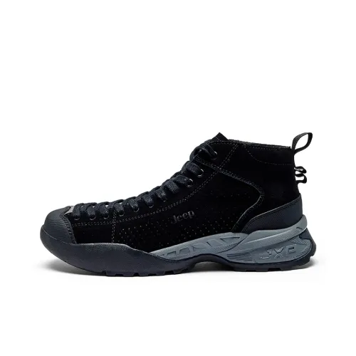 JEEP MID Топ Уличная обувь Мужской Черный