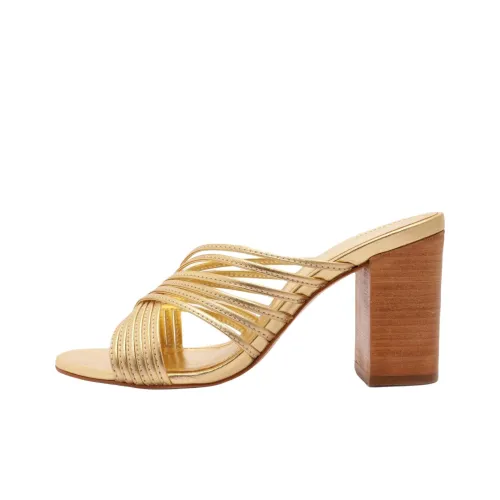 Schutz Слипоны 8,8 см Женские Золотые