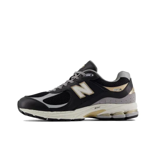 New Balance NB 2002R Low Топ Повседневные Беговые Кроссовки Унисекс Черный Белый