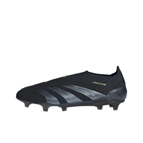 Adidas Predator Elite Slip-Resistant Abrasion-Resistant Футбольные бутсы Унисекс Черные