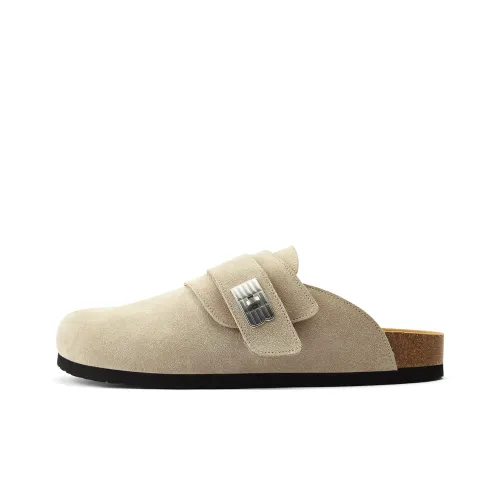 Безшовный крой Домашние тапочки Unisex Light Кофе