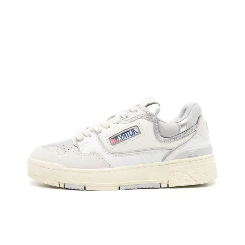 AUTRY Clc Low Топ Скейтборд Кроссовки Женские Серый Бежевый