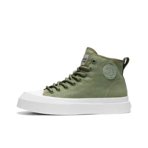 ENRICO COVERI High Top Canvas Shoes Men's