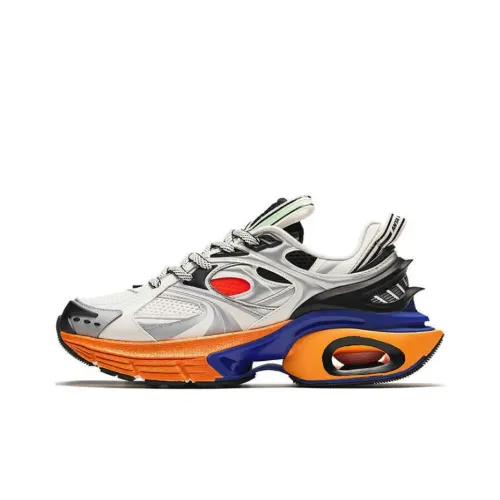 ANTA Life Collection Повседневный Низкий Топ Айвори Белый/Серебряный Мужской