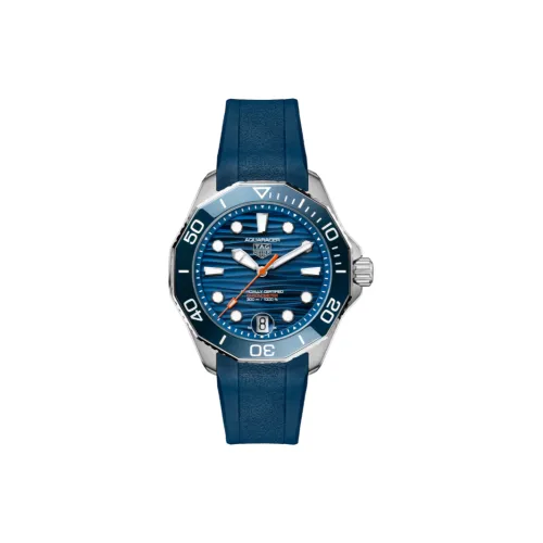 TAG HEUER Автоматический Механический Movement Унисекс Коллекция Aquaracer Часы 42 мм Синие