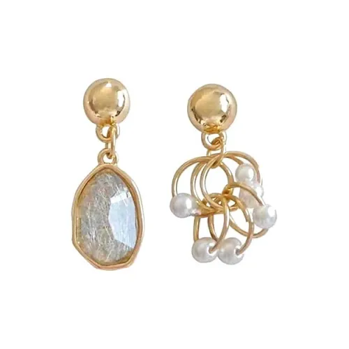 DAN DREAM Серьги с цветной глазурью Женские