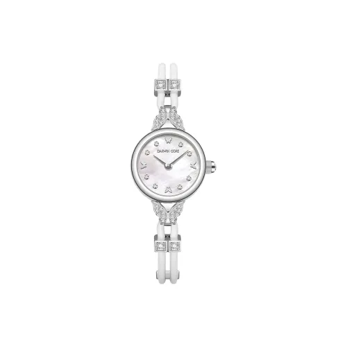 Darwin Core Кварцевый механизм нержавеющая сталь ремешок женские часы жемчужная раковина цвет циферблат часов