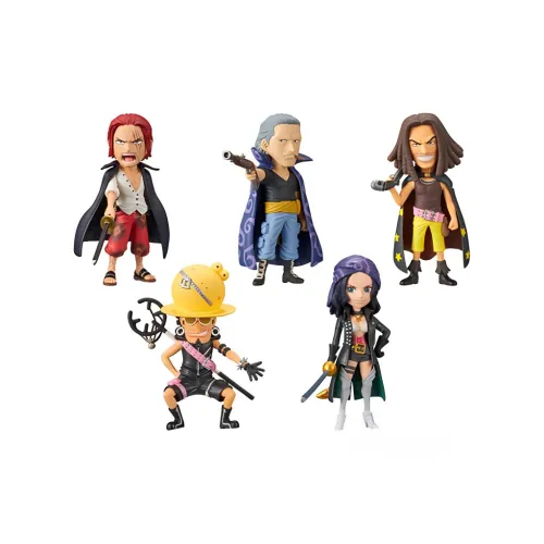 BANPRESTO One Piece Фильм Красный World Collection Мягкие игрушки Vol.3 Lucky Draw Целая коробка 5 шт