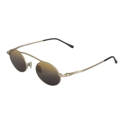 District Vision Ацетат Aviator Солнцезащитные очки Мужские Золотые