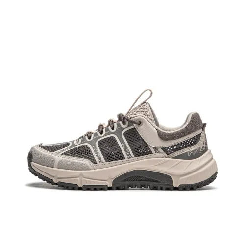 Подкладка Outdoor CF Tracing Yi Jie Lite RT амортизация износостойкий низкий топ походная обувь женский серый