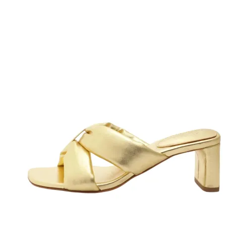 Schutz Слипоны 6,5 см Женские Золотые