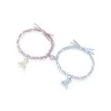 Цветочный дизайн, медведь, пара, браслет