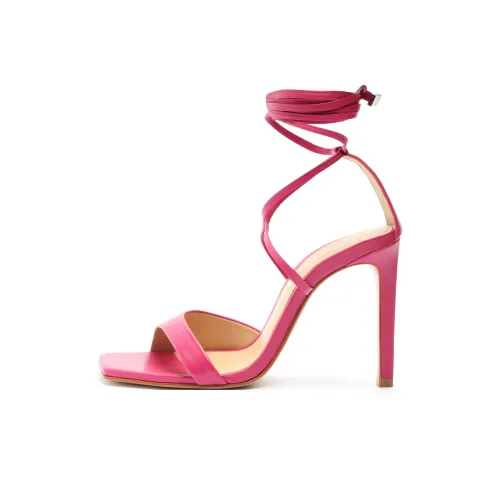 Schutz Bryce One Ремень Сандалии 10,8 см Женские Розовый Красный