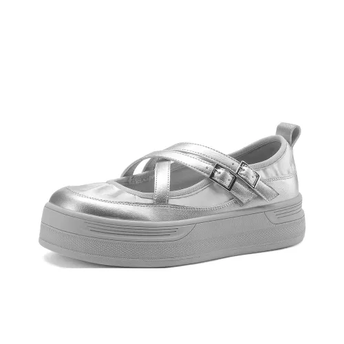 D Fuse SCANDINAVIA Планшет Балетки Туфли Мэри Джейн Женские