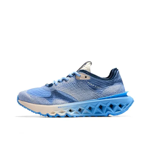 COLE HAAN Амортизация противоскользящие устойчивые к истиранию увеличивающие высоту низкие кеды женские синие