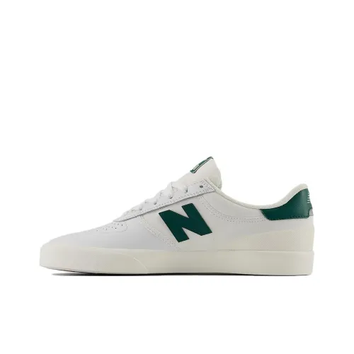 New Balance Numeric 272 Износостойкий и Легкий Низкий Топ Скейтборд Кроссовки Мужские Белые