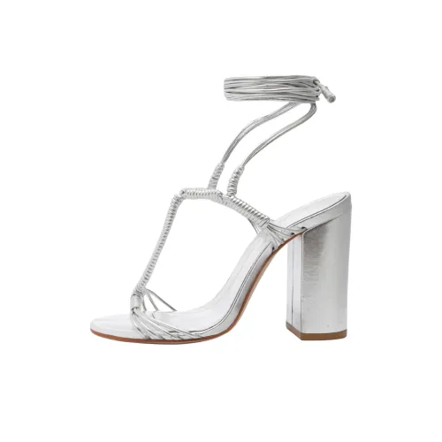 Schutz Amunet one Ремень Сандалии 11,2cm Женские Серебряные