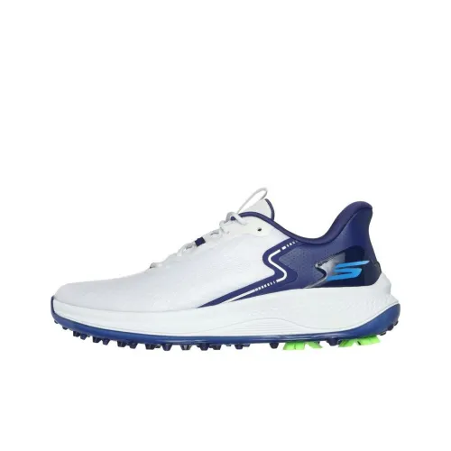 Skechers Slip Ins Низкий Топ Обувь для гольфа Мужская Белый Синий