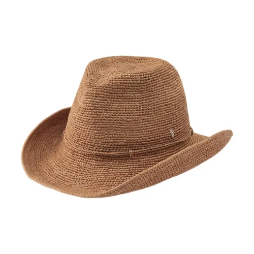 HELEN KAMINSKI Raffia Bucket Hats Women's Beige