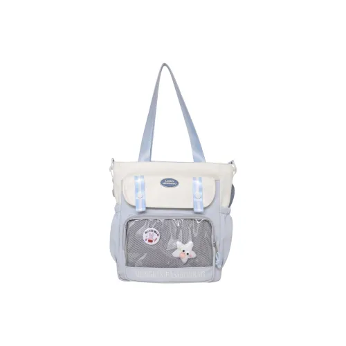 Barang Bear Хлопок Сумка через плечо Сумка на плечо Унисекс Синий Красный Черный Зеленый Коричневый