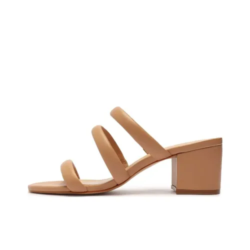 Schutz Слипоны 6 см Женские Хаки