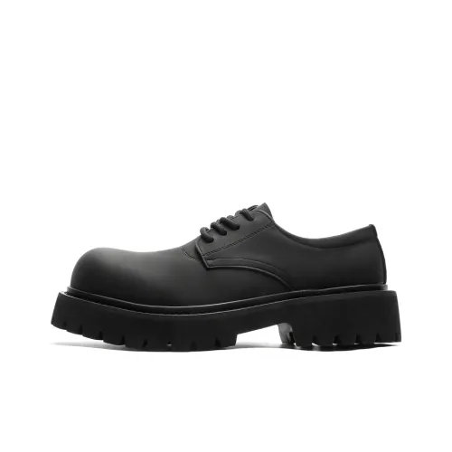 Romon Мужская повседневная обувь, низкий топ, черная мужская