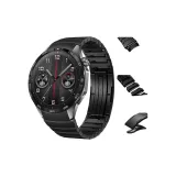 Мгновенный Эксклюзив ★ Улучшенный В одном стиле Стальной браслет - Черный (Регулировка с кнопкой)