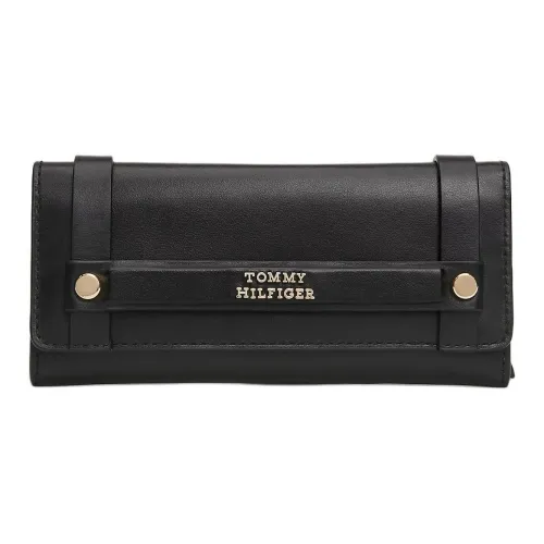 Tommy Hilfiger Кожа Кошелек Женские Черный