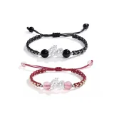 Чёрный шнур + Красная нить